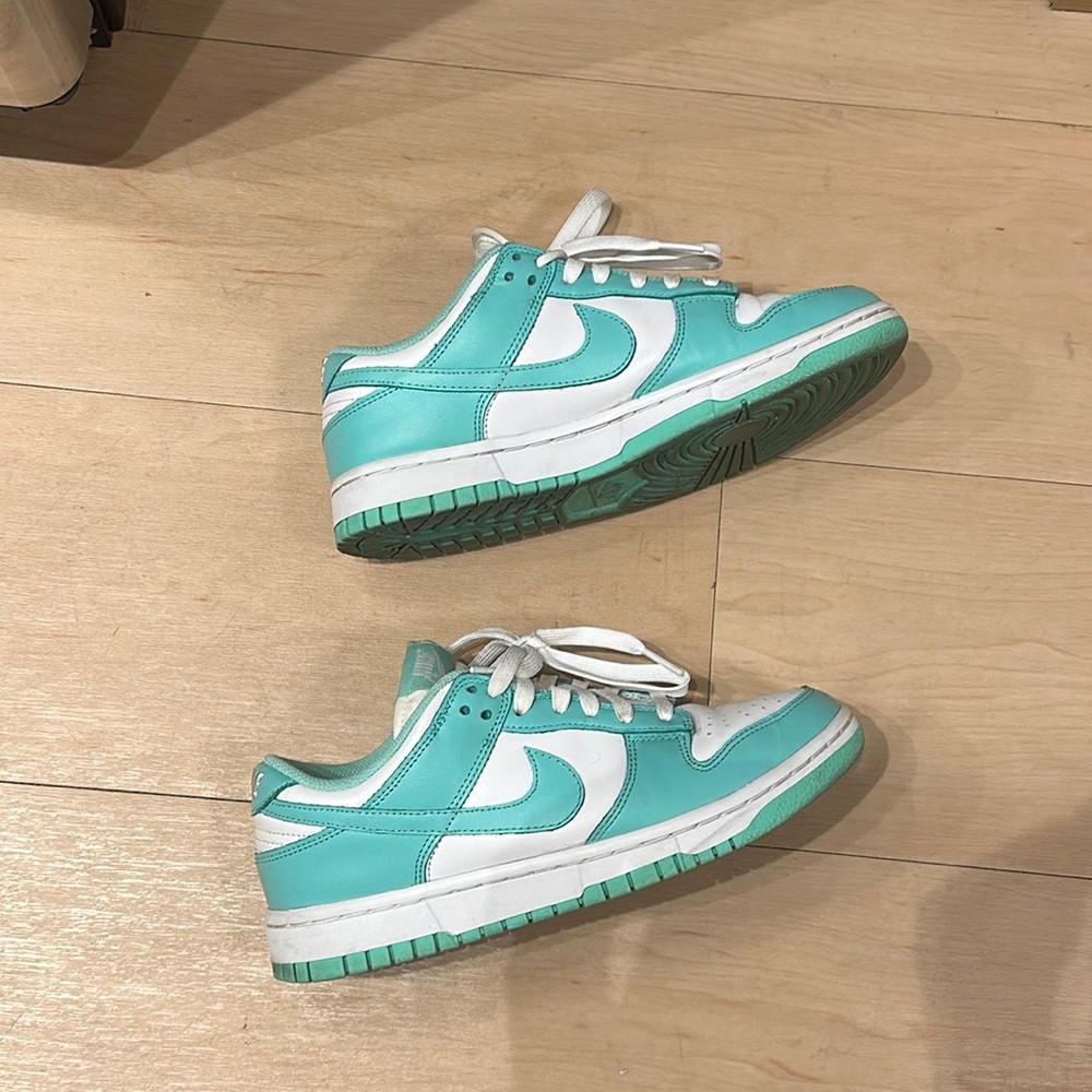 Green glow Nikes